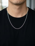 CADENA MASCULINA DE PLATA PANCER