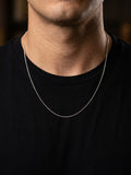 CADENA MASCULINA DE PLATA MODELO PANCER