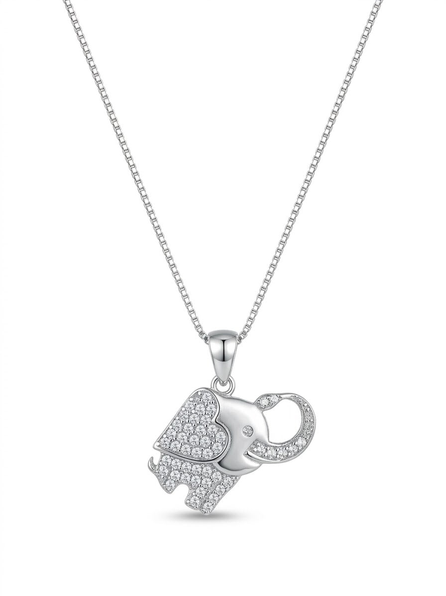 COLLAR DE PLATA ELEFANTE