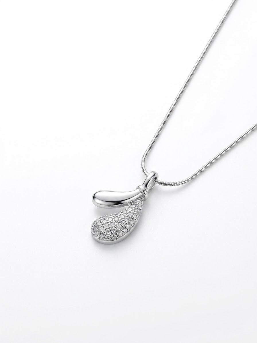 COLLAR DE PLATA GOTA