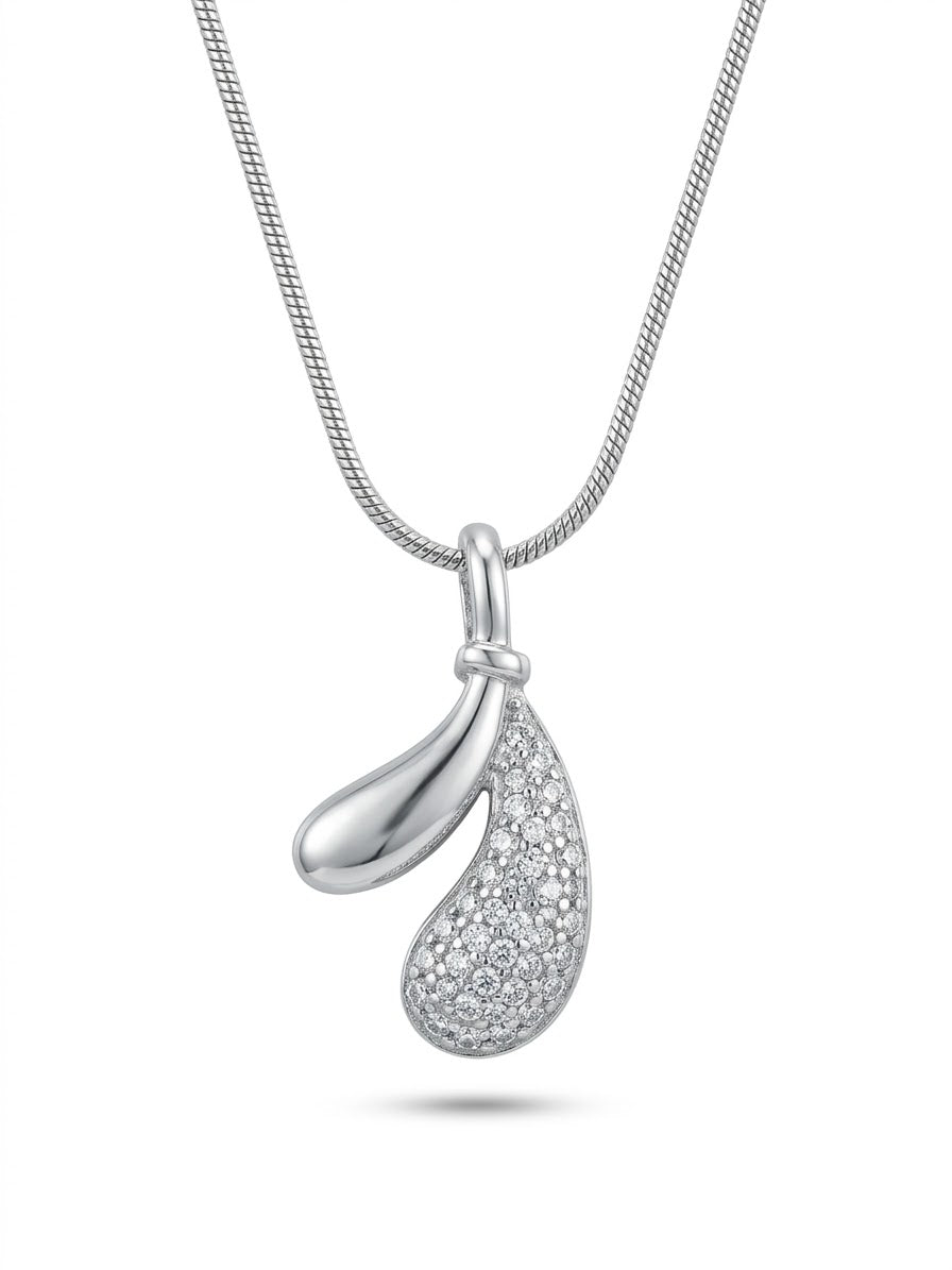 COLLAR DE PLATA GOTA
