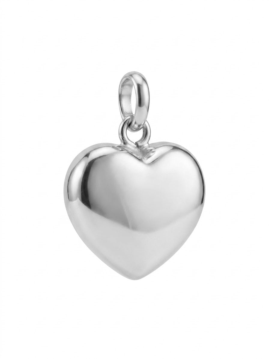 COLLAR DE PLATA DE CORAZÓN