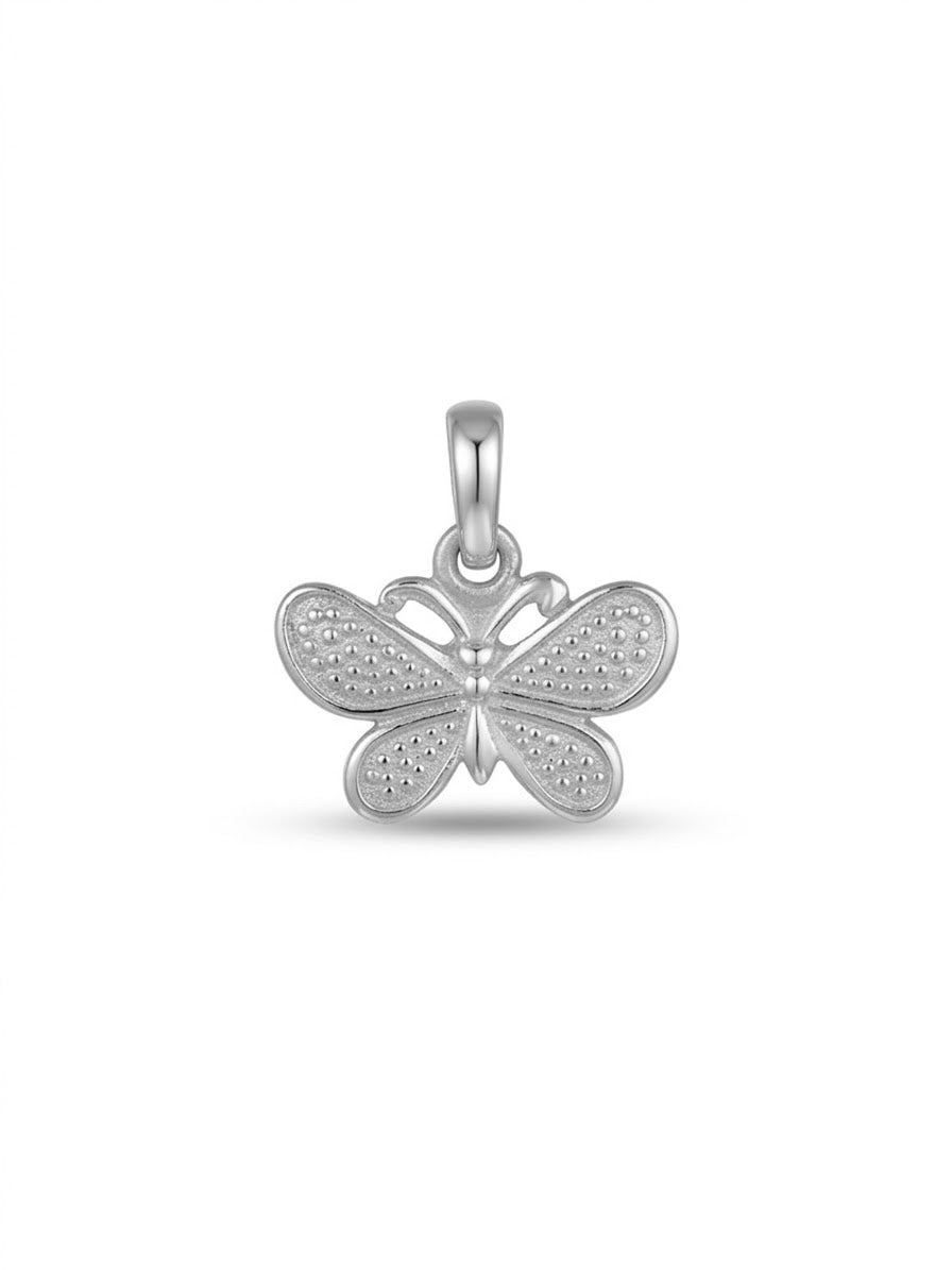 COLLAR DE PLATA DE MARIPOSA