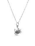 COLLAR DE PLATA DE CANGREJO
