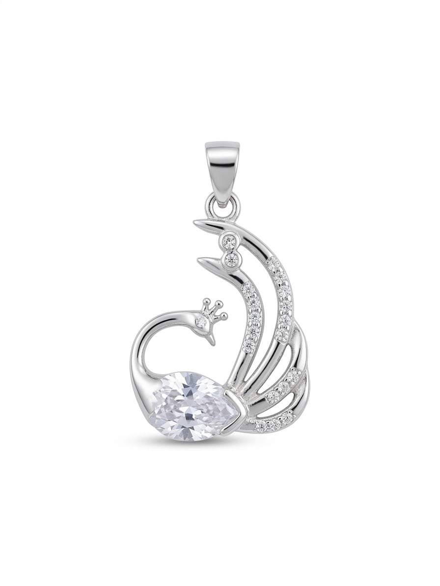 COLLAR DE PLATA CISNE