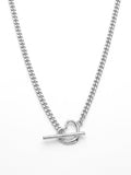 COLLAR DE PLATA DE CORAZÓN