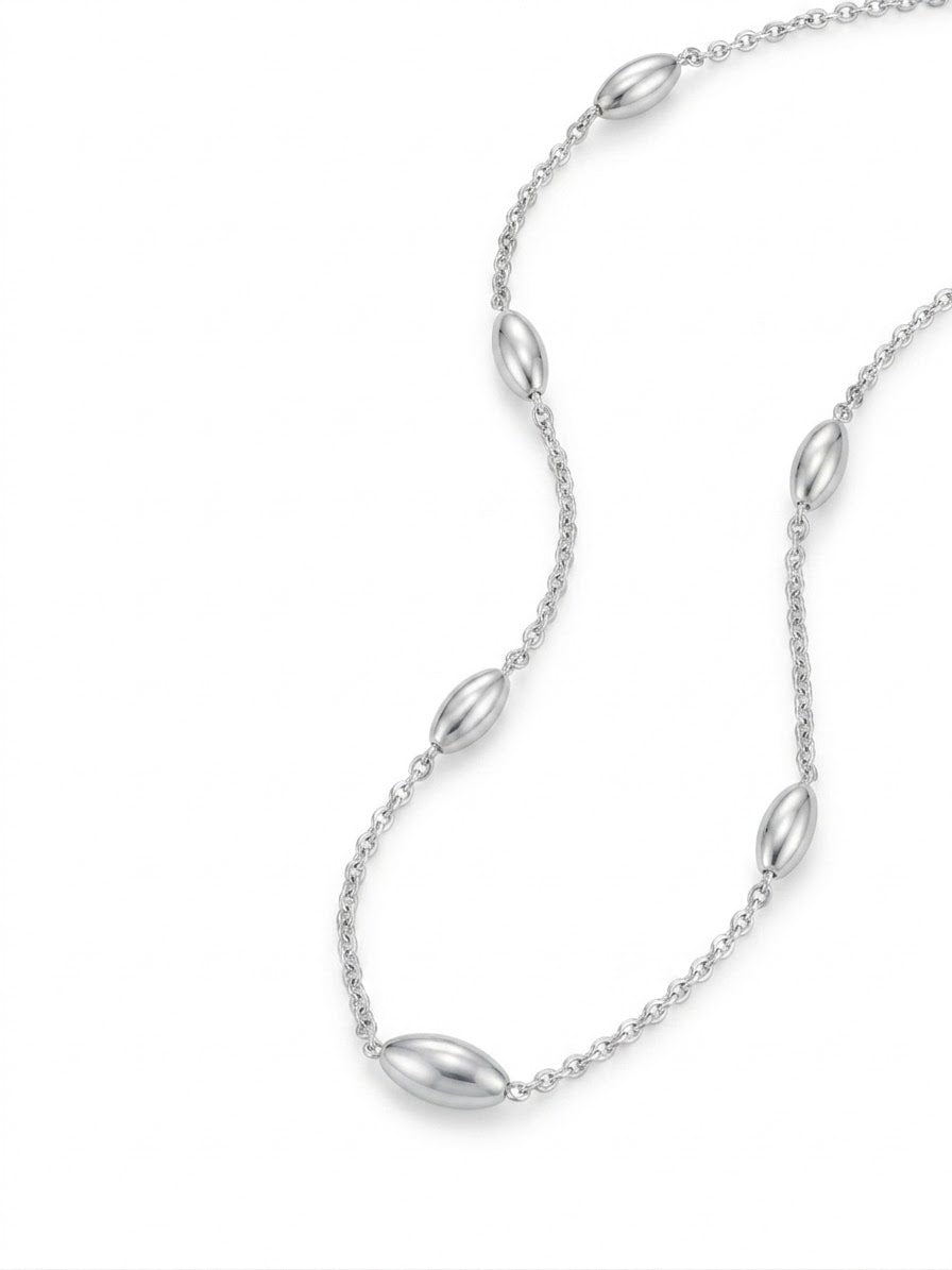 COLLAR DE PLATA MODERNO