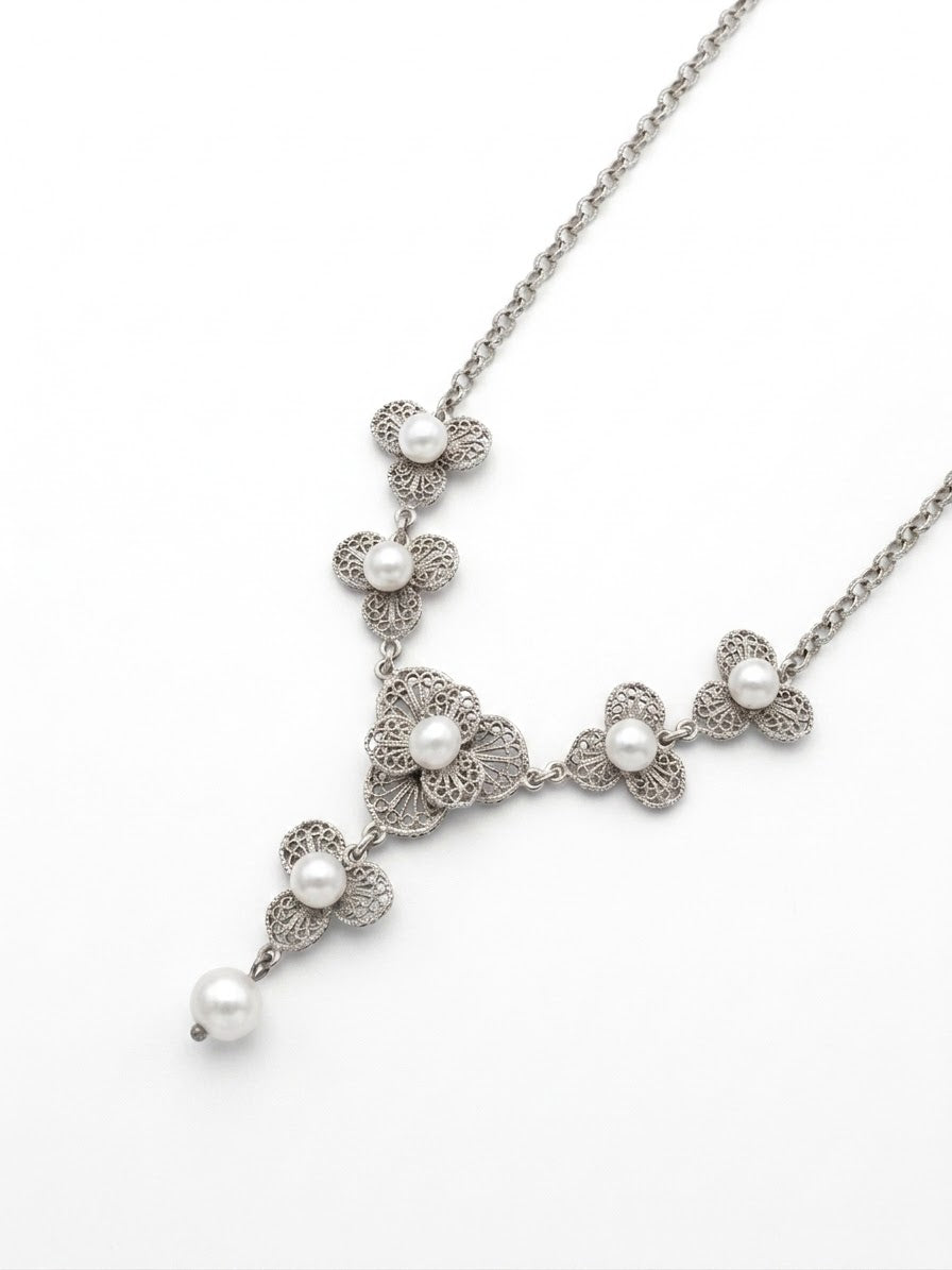 COLLAR DE PLATA FILIGRANA GARGANTILLA