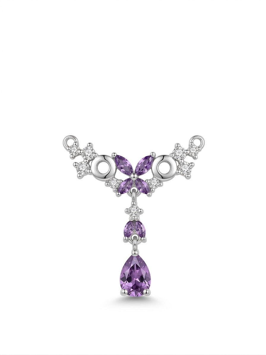 COLLAR DE PLATA ELEGANTE GARGANTILLA