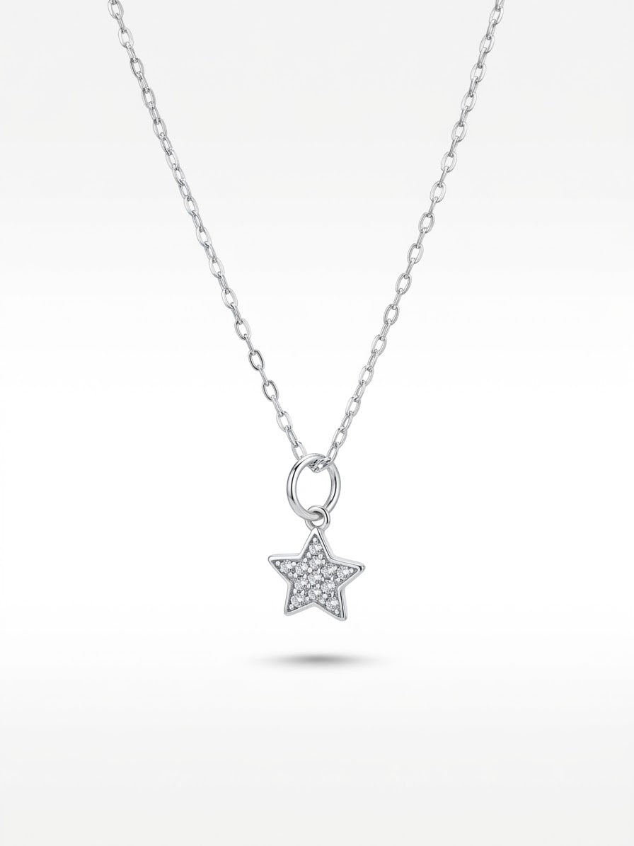 COLLAR DE PLATA ESTRELLA