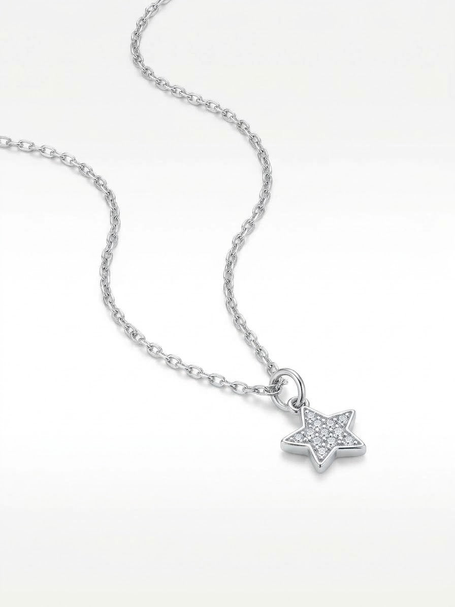 COLLAR DE PLATA ESTRELLA