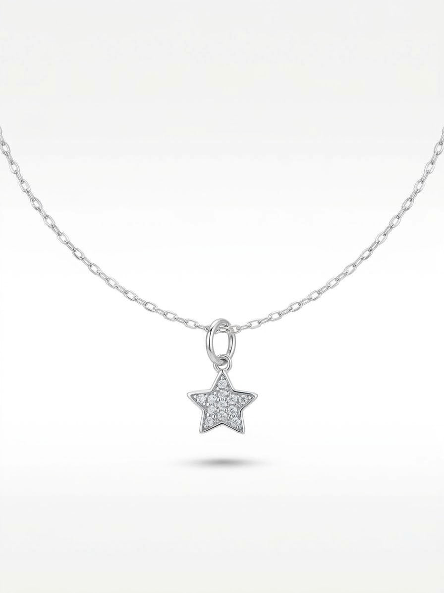 COLLAR DE PLATA ESTRELLA