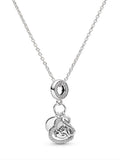 COLLAR DE PLATA CON DIJES PARA BEBÉ