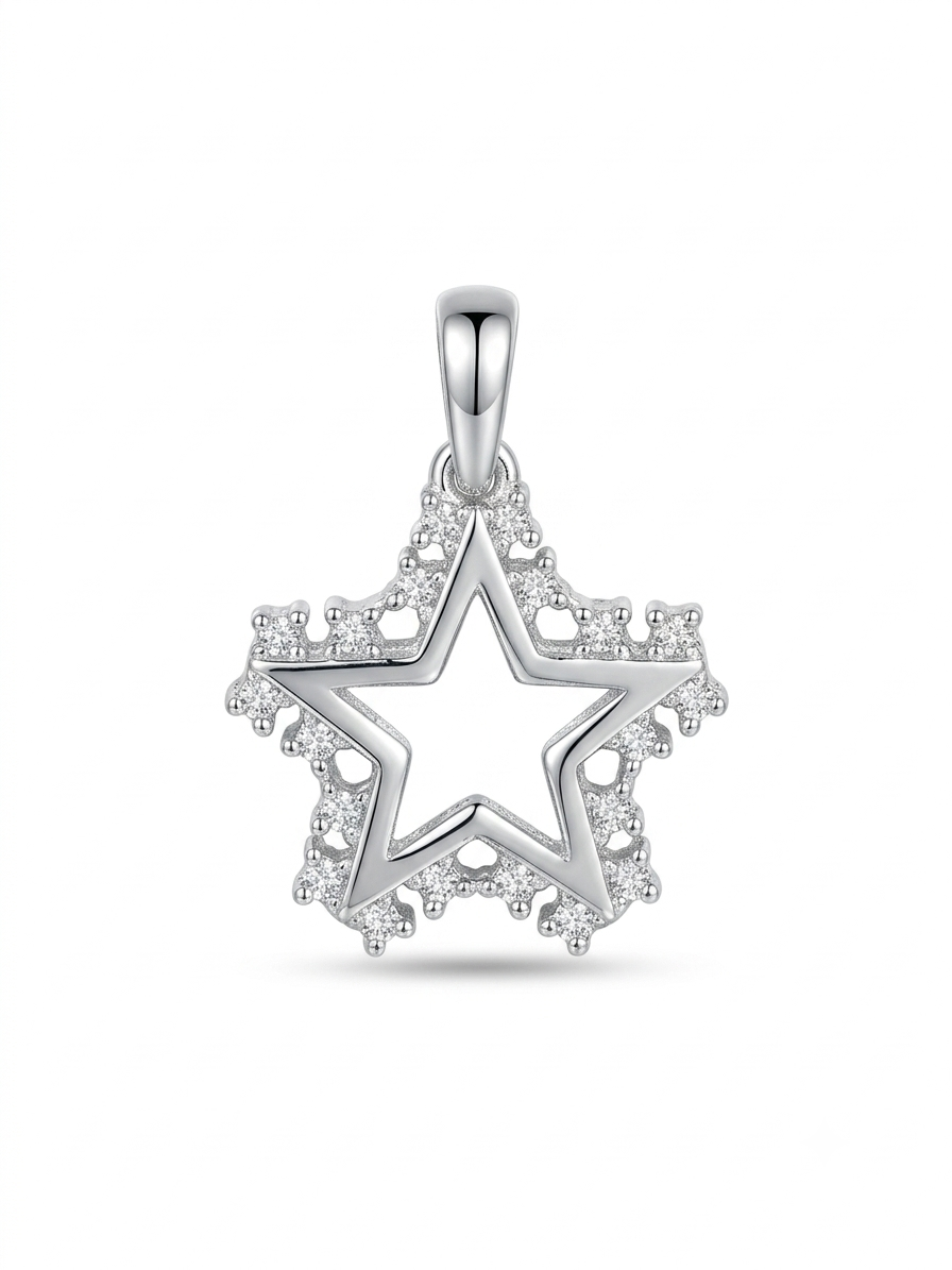 COLLAR DE PLATA ESTRELLA