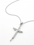 COLLAR DE PLATA CRUZ