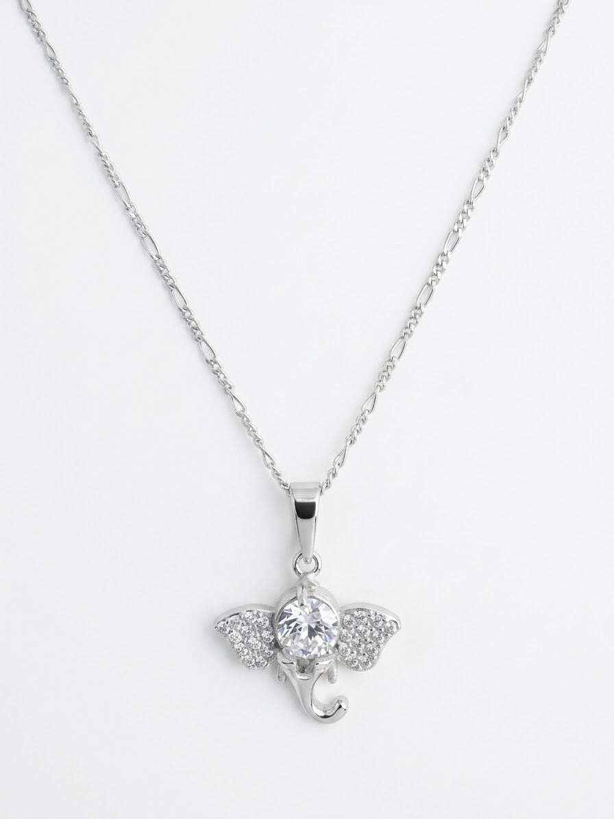 COLLAR DE PLATA ELEFANTE