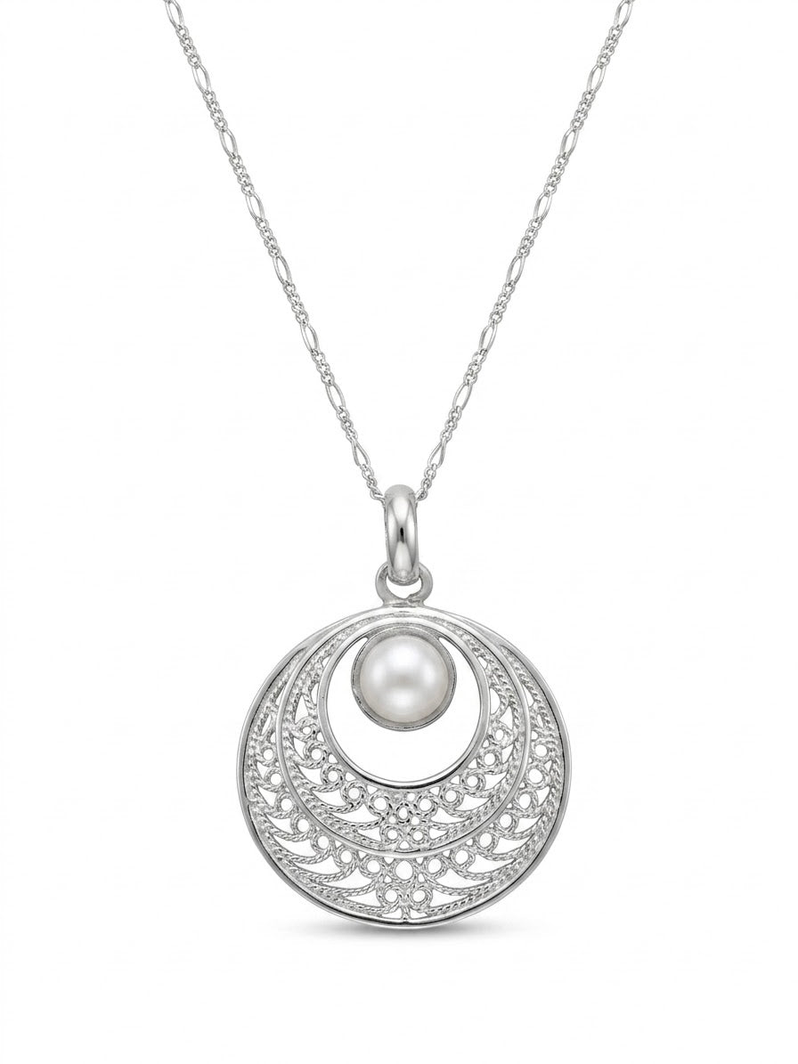 COLLAR DE PLATA ELEGANTE