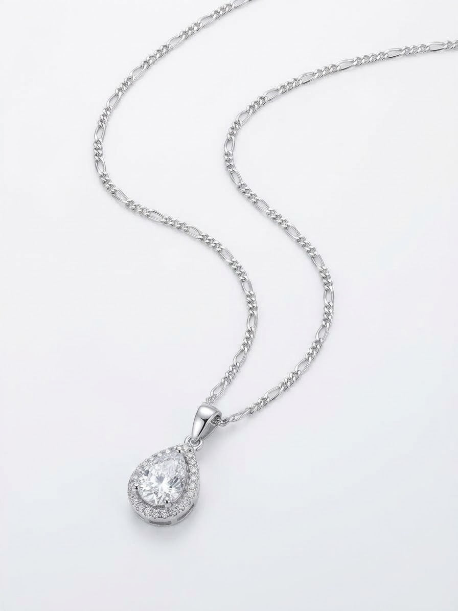 COLLAR DE PLATA ELEGANTE