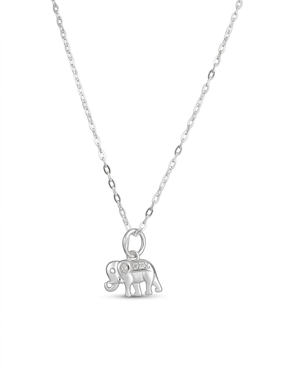 COLLAR DE PLATA ELEFANTE