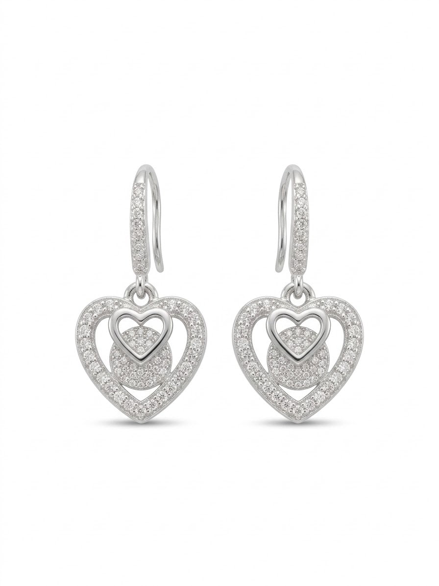 JUEGO DE PLATA CORAZÓN