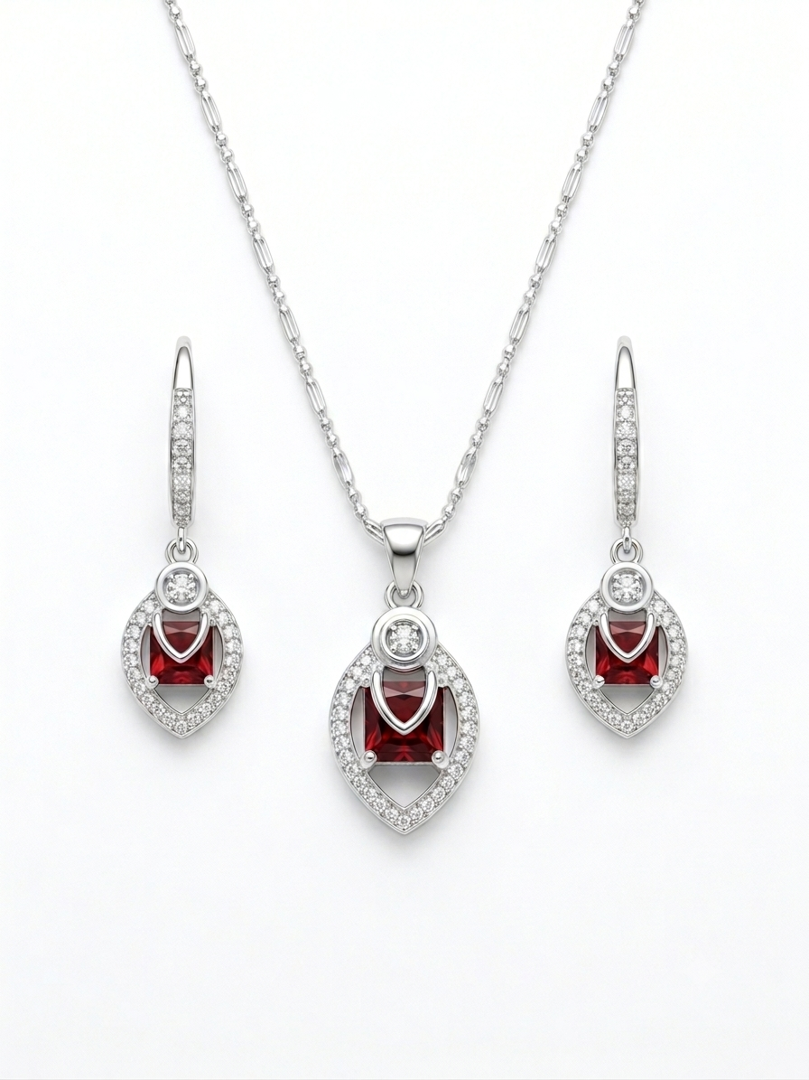 JUEGO DE PLATA ELEGANTE