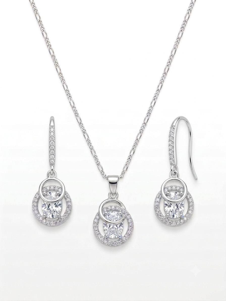 JUEGO DE PLATA ELEGANTE
