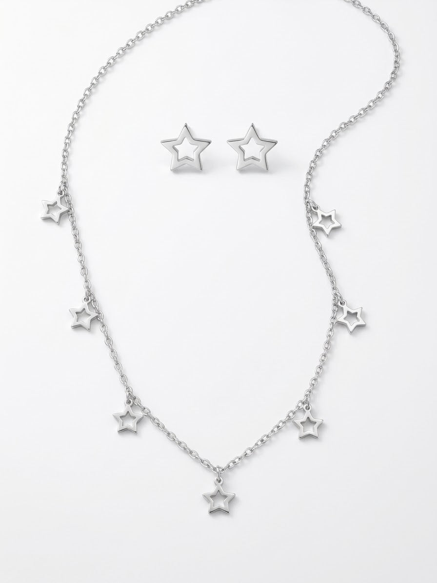 JUEGO DE PLATA ESTRELLAS
