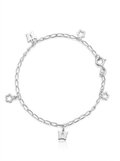 PULSERA DE PLATA MARIPOSAS