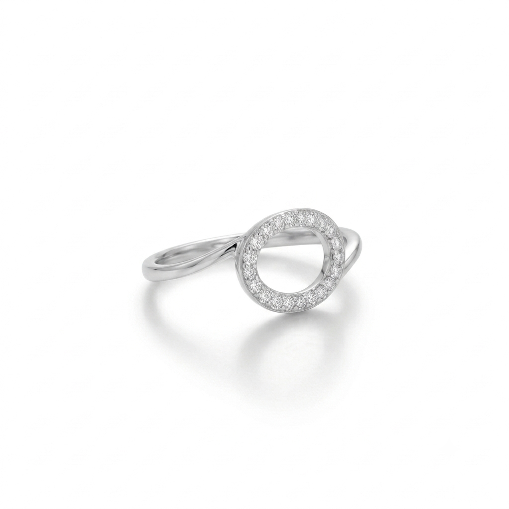 ANILLO DE PLATA 950 MICRO ENGASTES