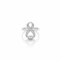 ANILLO DE PLATA INFINITO CORAZÓN