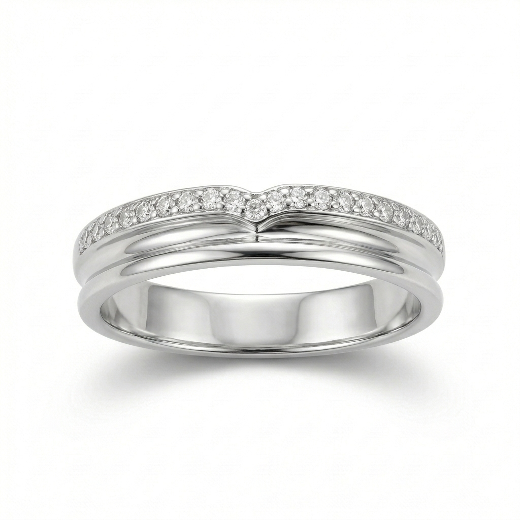 ANILLO DE PLATA CINTILLO