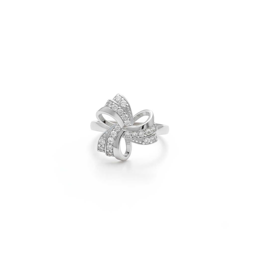 ANILLO DE PLATA LAZO