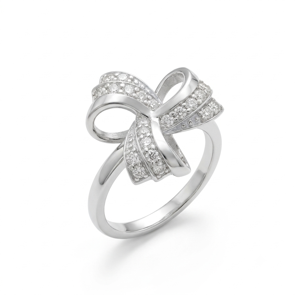 ANILLO DE PLATA LAZO