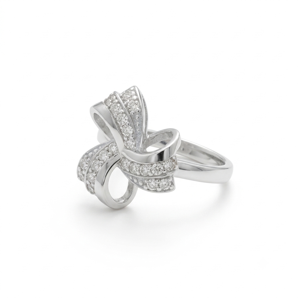 ANILLO DE PLATA LAZO