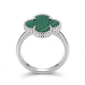 ANILLO DE PLATA VAN GLEFF