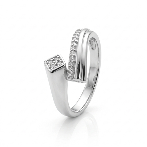 ANILLO DE PLATA MODERNO