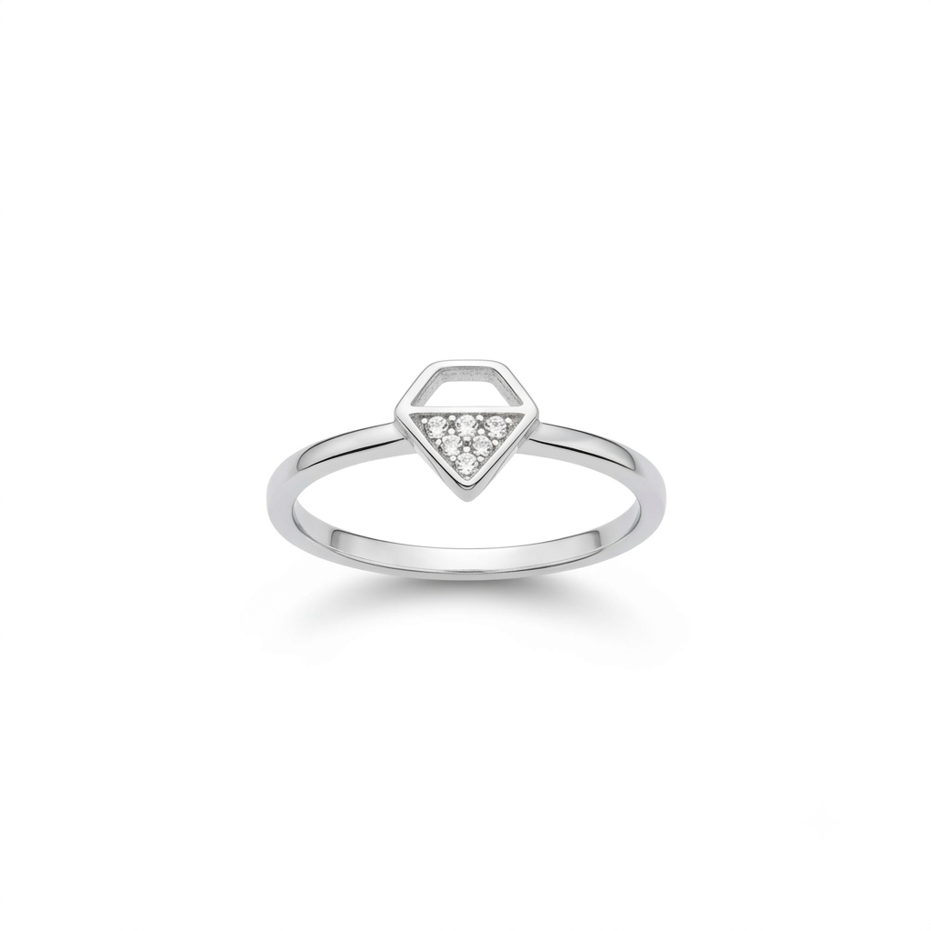 ANILLO DE PLATA MICROCIRCONES
