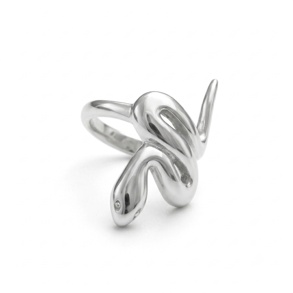 ANILLO DE PLATA SERPIENTE
