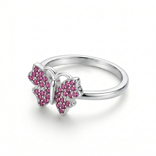 ANILLO DE PLATA MARIPOSA