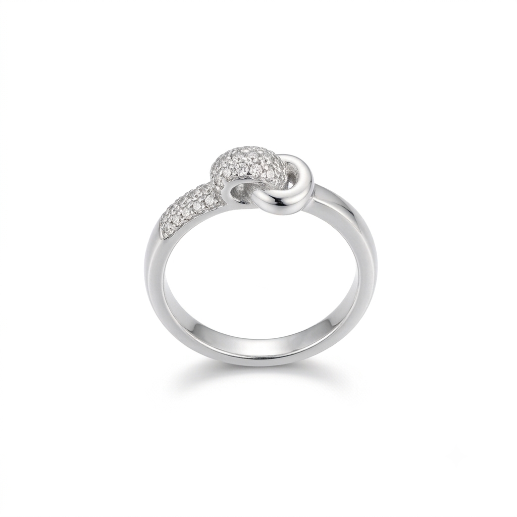 ANILLO DE PLATA MODERNO