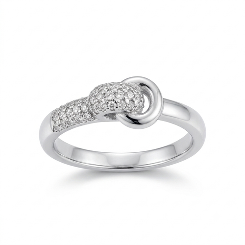 ANILLO DE PLATA MODERNO