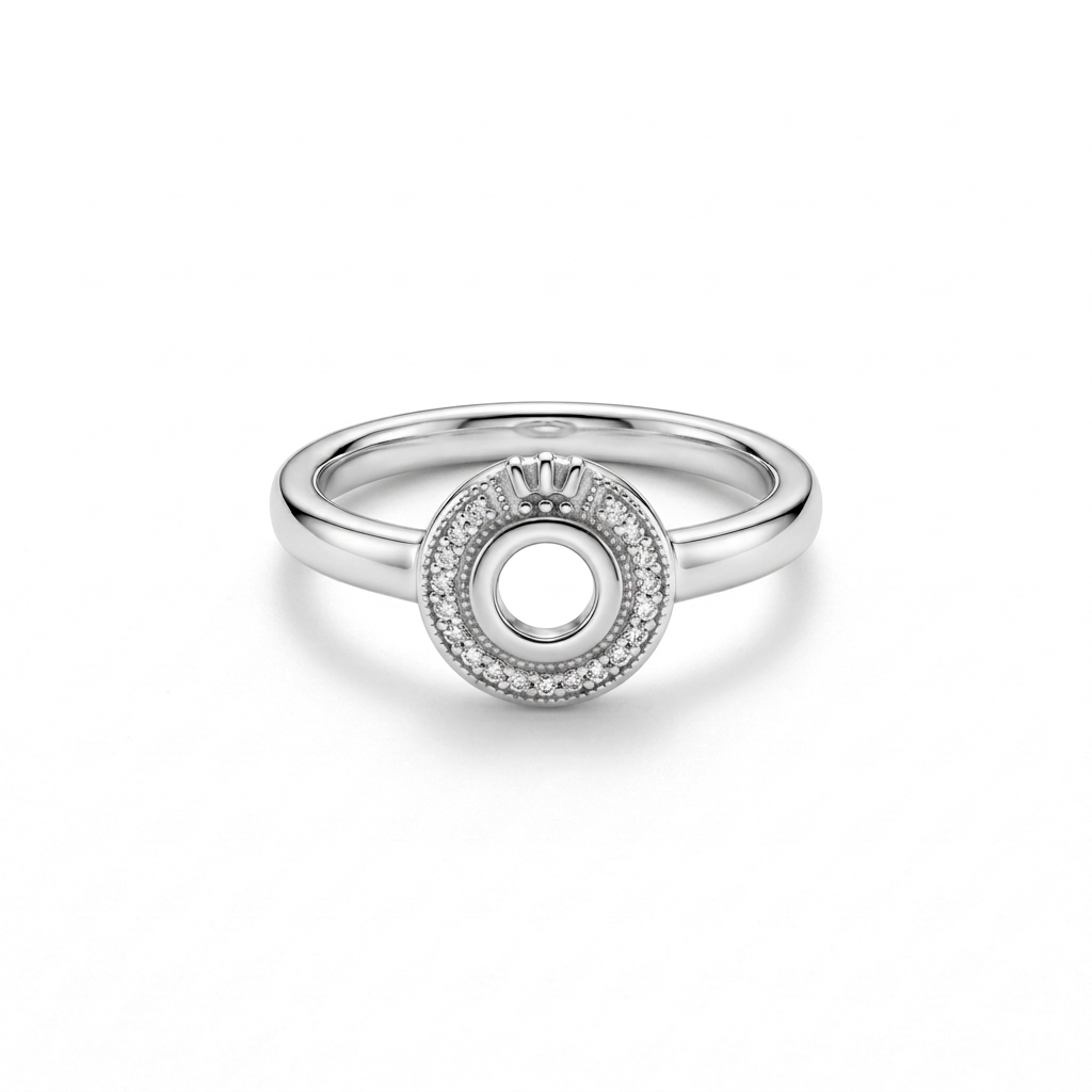 ANILLO DE PLATA TIPO PANDORA