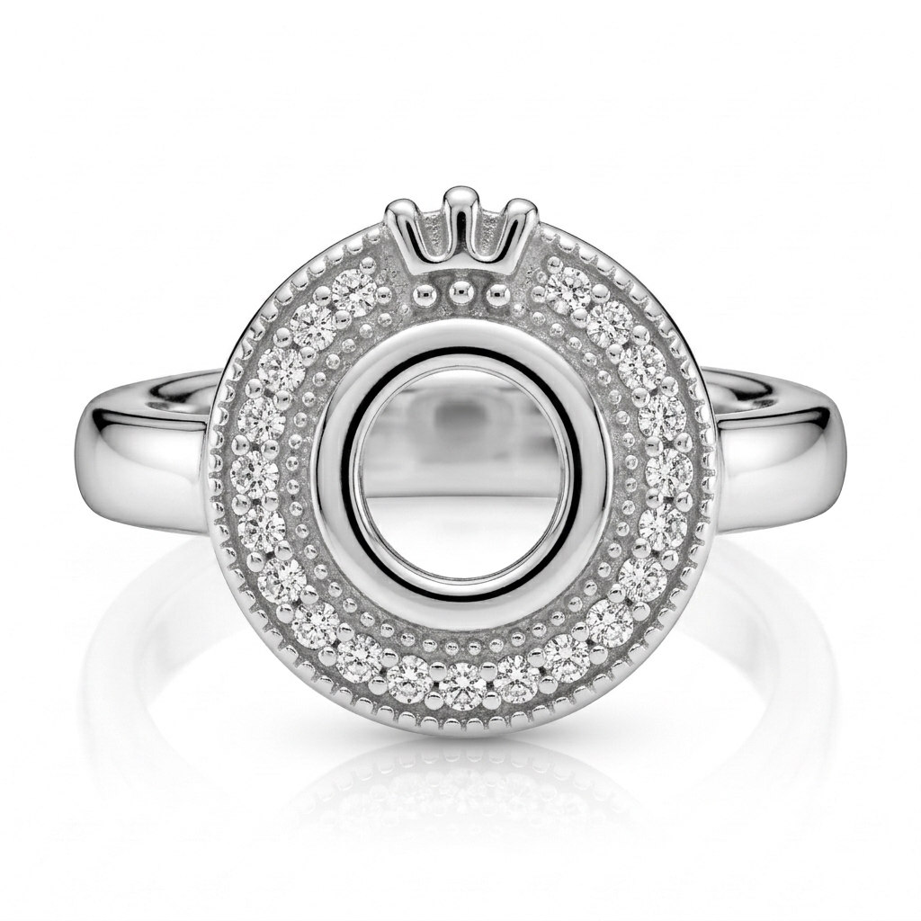 ANILLO DE PLATA TIPO PANDORA
