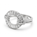 ANILLO DE PLATA CIRCULO