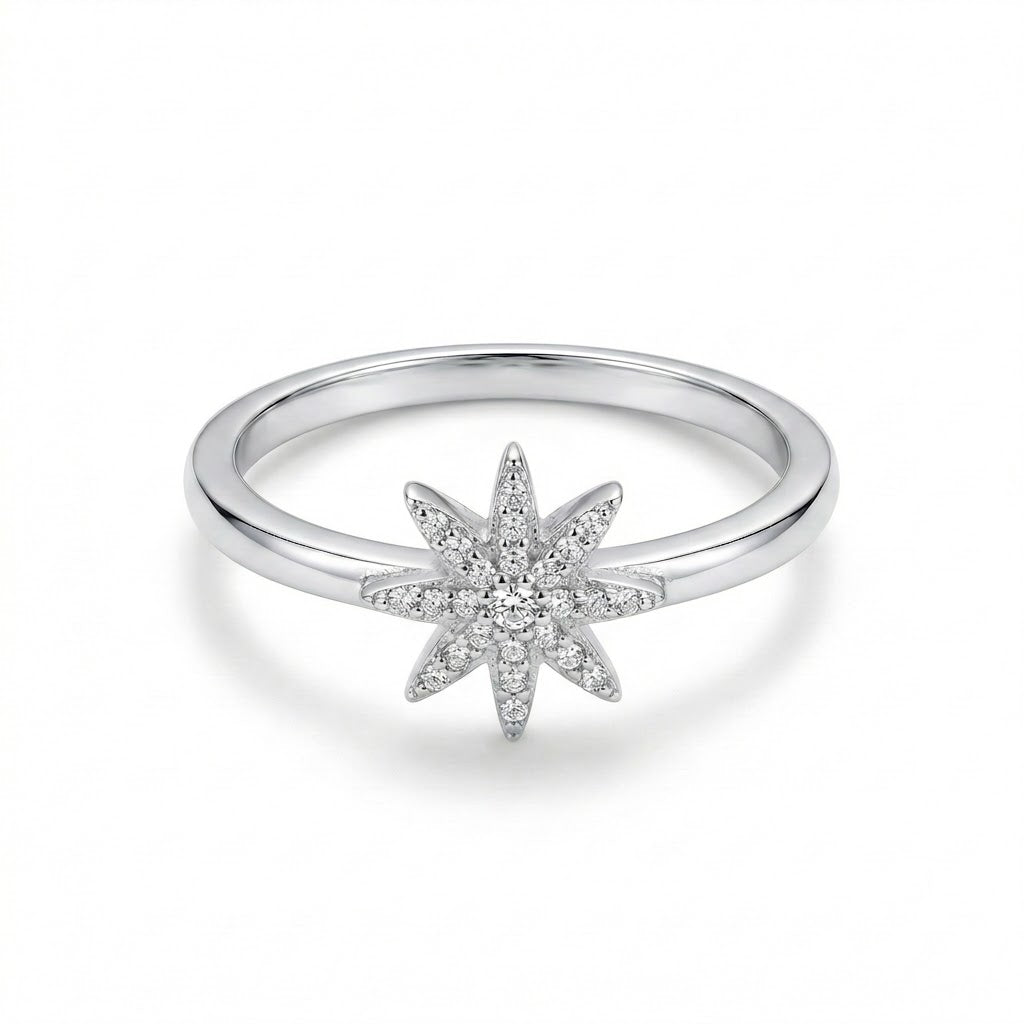 ANILLO DE PLATA ESTRELLA