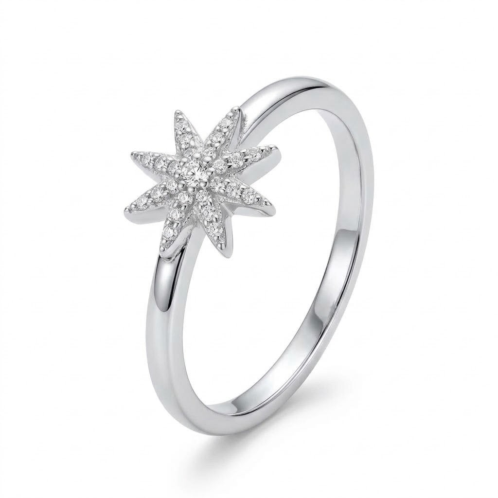 ANILLO DE PLATA ESTRELLA