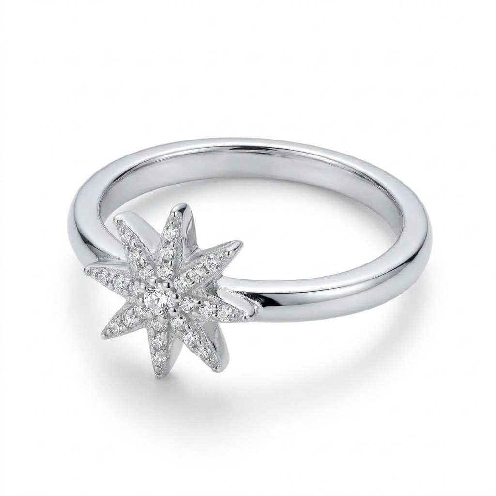 ANILLO DE PLATA ESTRELLA