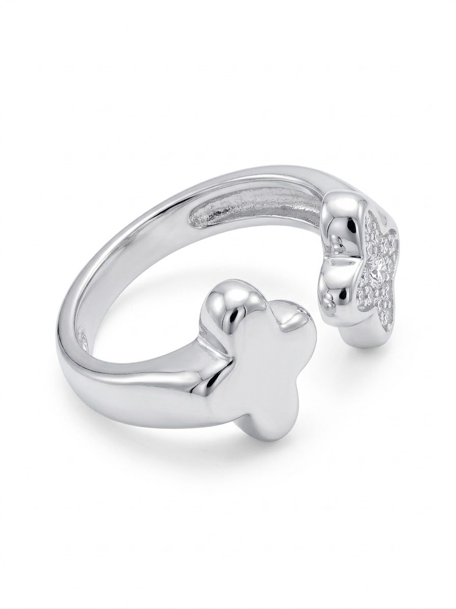 ANILLO DE PLATA FLOR
