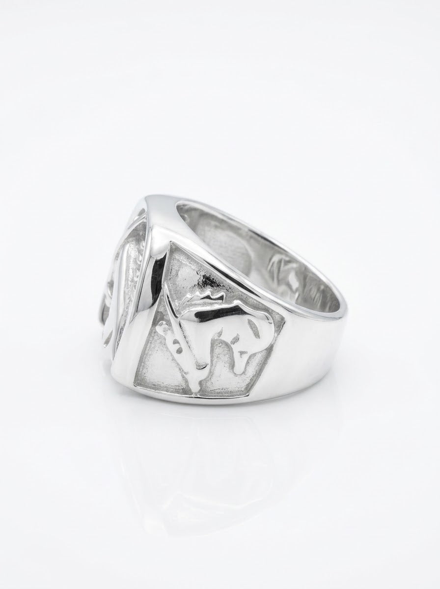 ANILLO DE PLATA HERRADURA DE CABALLO