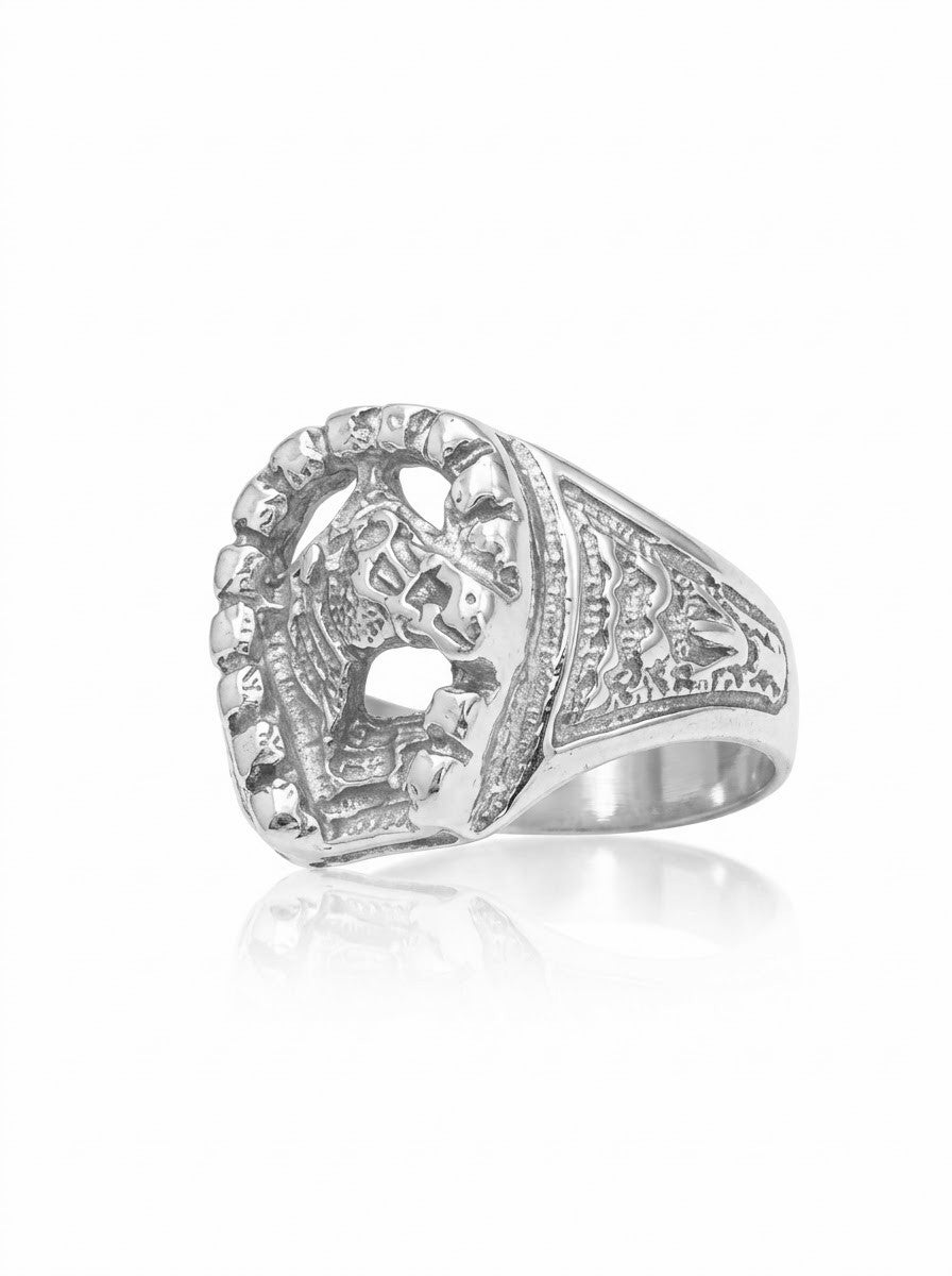 ANILLO DE PLATA HERRADURA DE CABALLO